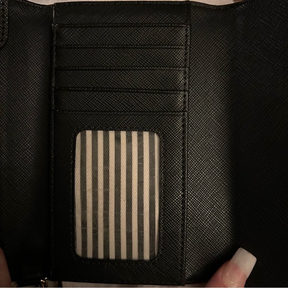 Kate Spade Saffiano Leather wristlet, phone holder, wallet - Picture 9 of 14